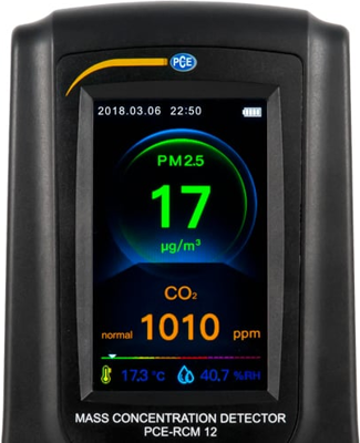 PCE-RCM 12 PCE Instruments Anemometers, Gas and Pressure Measuring Instruments Image 2
