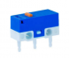 Subminiature snap-action switch, On-On, Hinge lever, 4.9 N, 3 (0.5) A/125 VAC, 250 VAC
