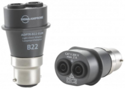 Lamp test adapter kit, for installation tester, ADPTR-B22-EUR