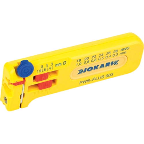 Stripping tool for PVC wires, 0.08-2.5 mm², AWG 28-18, cable Ø 0.3-1 mm, L 102 mm, 34.5 g, 40026