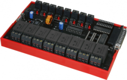 Optocoupler and relay circuit board, 25pol, -25 °C, 70 °C