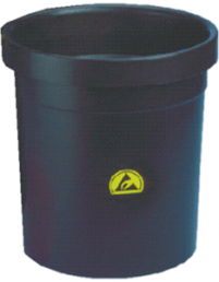 Antistatic refuse container