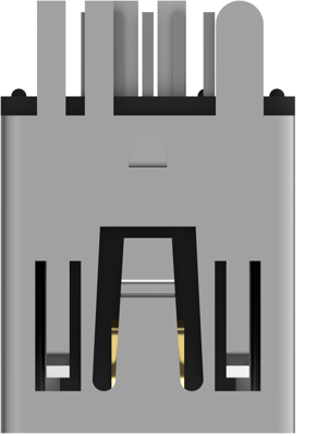 1734753-1 AMP USB Connectors, PC Connectors Image 3