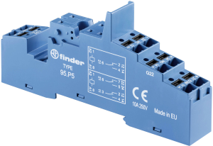 Relay socket for for series 40, 95.P5