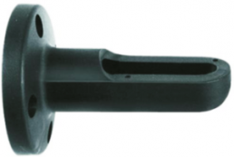 Angle mounting adapter, black, (Ø x L x W x H) 70 x 106 x 70 x 98 mm, for KombiSIGN 70, 975 840 85