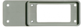Adapter plate for Heavy duty connectors, 1665000000