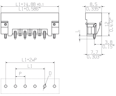 1148440000 Weidmüller PCB Connection Systems Image 3