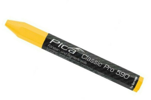 Lumber crayon PRO 12x120mm yellow