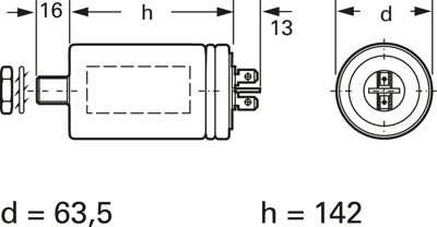 B32340C4052A000 TDK (EPCOS) Film Capacitors Image 2
