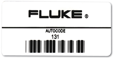 AUTO200B Fluke Inspection labels, plates and tapes