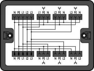899-631/100-000 WAGO Flush-mounted Boxes, Junction Boxes