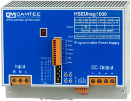 Power supply, programmable, 0 to 130 VDC, 9.5 A, 1008 W, HSEUIREG10001.130
