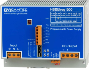 Power supply, programmable, 0 to 180 VDC, 7 A, 1008 W, HSEUIREG10001.180