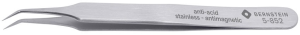 SMD tweezers, uninsulated, antimagnetic, stainless steel, 110 mm, 5-852