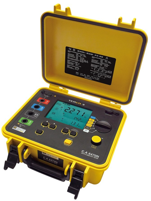 C.A 6470N Chauvin Arnoux VDE testers, Installation testers, Insulation testers Image 1