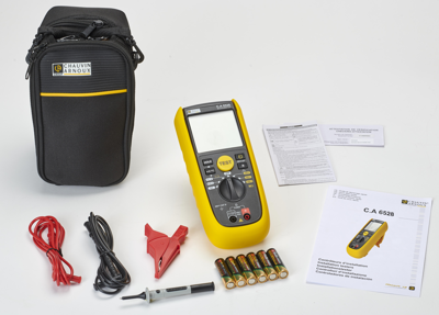 C.A 6528 Chauvin Arnoux VDE testers, Installation testers, Insulation testers Image 2