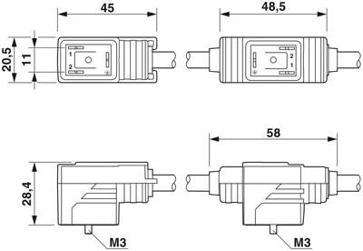 1458363 Phoenix Contact Sensor-Actuator Cables Image 2