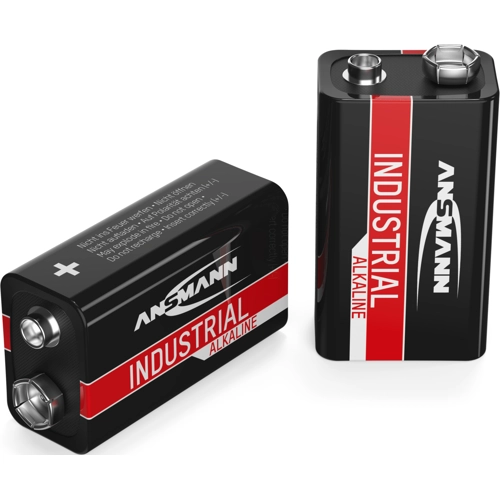 1505-0001 Ansmann Round Cells, 9V Blocks Image 2