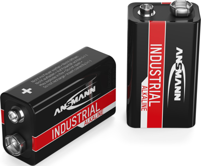1505-0001 Ansmann Round Cells, 9V Blocks Image 2