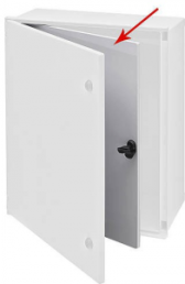 Inner door, polyester, with lock, for PS 642, PS 642-T, (L x H) 352 x 567 mm, 42564202