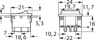 1804.6121 Marquardt Rocker Switches Image 2