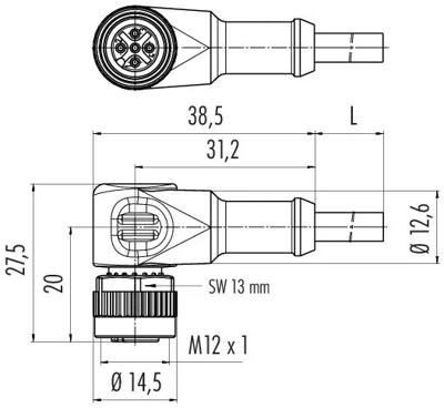 79 3434 37 04 binder Sensor-Actuator Cables Image 2