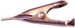 Alligator clip, max. 5.6 mm, L 27.8 mm, solder/crimp connection, BU-34C