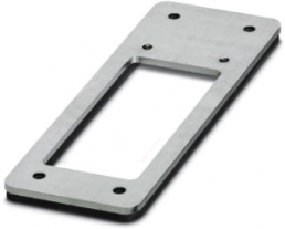 Adapter plate for wall cutouts, 1034216