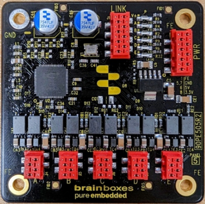 PE-505 BRAINBOXES Industrial ethernet switches Image 2