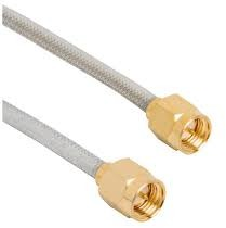 Coaxial Cable, SMA plug (straight) to SMA plug (straight), 50 Ω, 0.085" CONFORMABLE, 250 mm, 135101-R1-M0.25