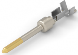Pin contact, 0.08-0.2 mm², AWG 28-24, crimp connection, gold-plated, 5066682-9