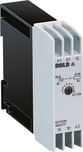 Time relay, 0.5 to 10 s, delayed switch-off, 1 Form C (NO/NC), 110-240 VAC, 0052777