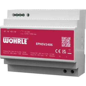 EPNSV2406 WÖHRLE DIN Rail Power Supplies