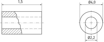 005.51.015 Ettinger Spacer Bolts Image 2