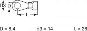 3664A Vogt Cable Lugs