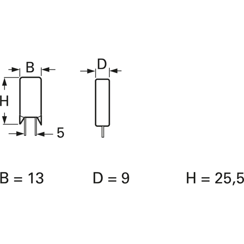 CWR5 33R J Futaba Wirewound Resistors Image 2