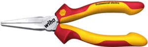 Z07016006 Wiha Flat Nose Pliers, Snipe Nose Pliers, Round Nose Pliers, Needle Nose Pliers