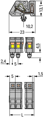 731-504/008-000 WAGO PCB Connection Systems Image 3