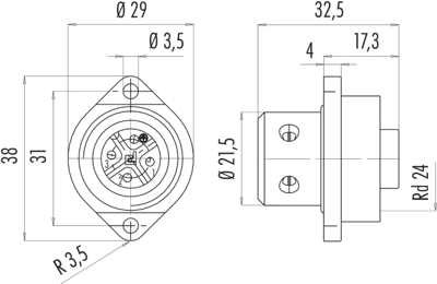 09 4224 00 04 binder Other Circular Connectors Image 2