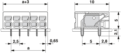 1814540 Phoenix Contact PCB Terminal Blocks Image 2