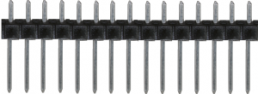 Wire-wrap contact pin strips