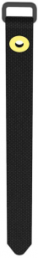 Cable tie with Velcro tape, releasable, nylon, (L x W) 305 x 21.6 mm, bundle-Ø 76.2 mm, black, -18 to 60 °C