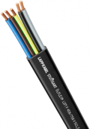 PVC Flat cable ÖLFLEX LIFT F 20 G 1.0 mm², unshielded, black