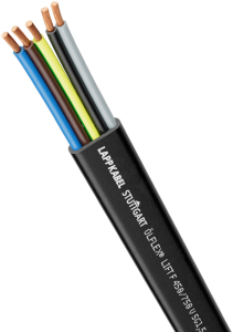 PVC Flat cable ÖLFLEX LIFT F 10 G 1.5 mm², unshielded, black