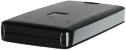 ABS remote control enclosure, (L x W x H) 71.5 x 39.3 x 11.5 mm, black (RAL 9004), 13121.44