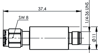 100024834 Telegärtner Antenna components, switches, attenuators Image 2