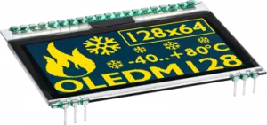 EA OLEDM128-6LGA DISPLAY VISIONS OLED Displays