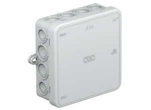 Surface-mount wet room junction box