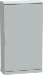 Control cabinet, (H x W x D) 1250 x 750 x 320 mm, IP44, polyester, light gray, NSYPLAZT1273G