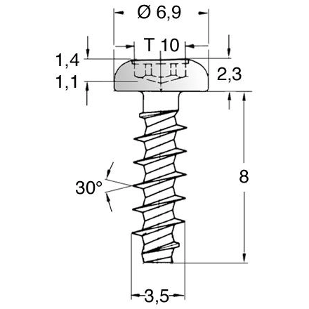 001.97.036 Ettinger Screws, Threaded Rods Image 2